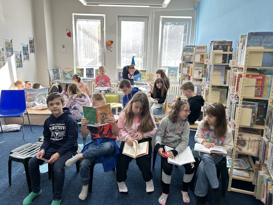 Beseda v knihovně